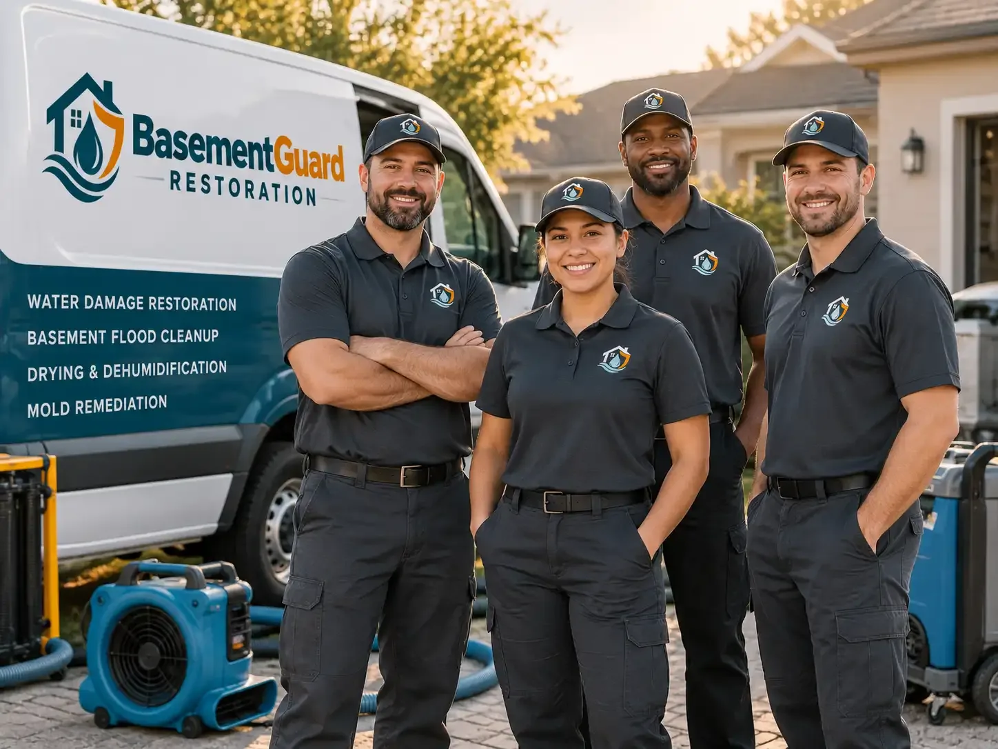 Basement Water Damage Restoration company in Burghill, OH